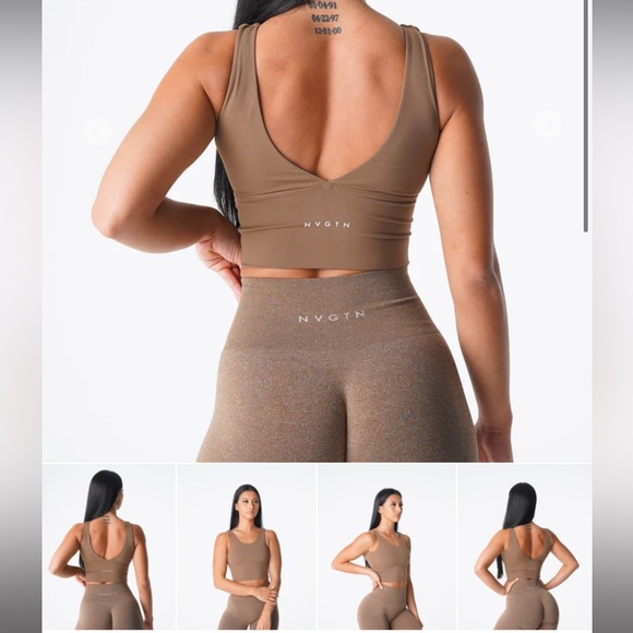 NVGTN Other - NVGTN Essence Bra in Mocha size Medium